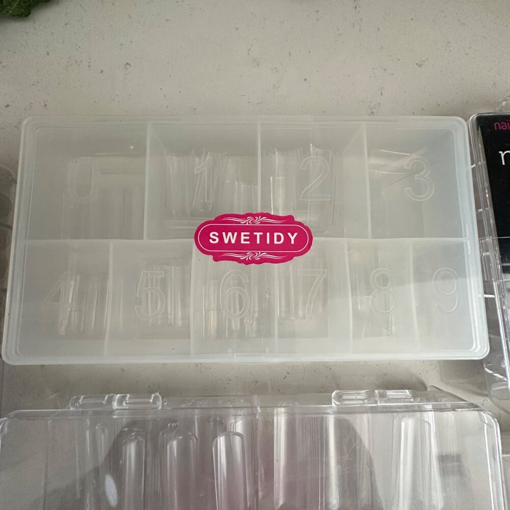 Various Clear Nail Tips Set - Picture 4 of 7